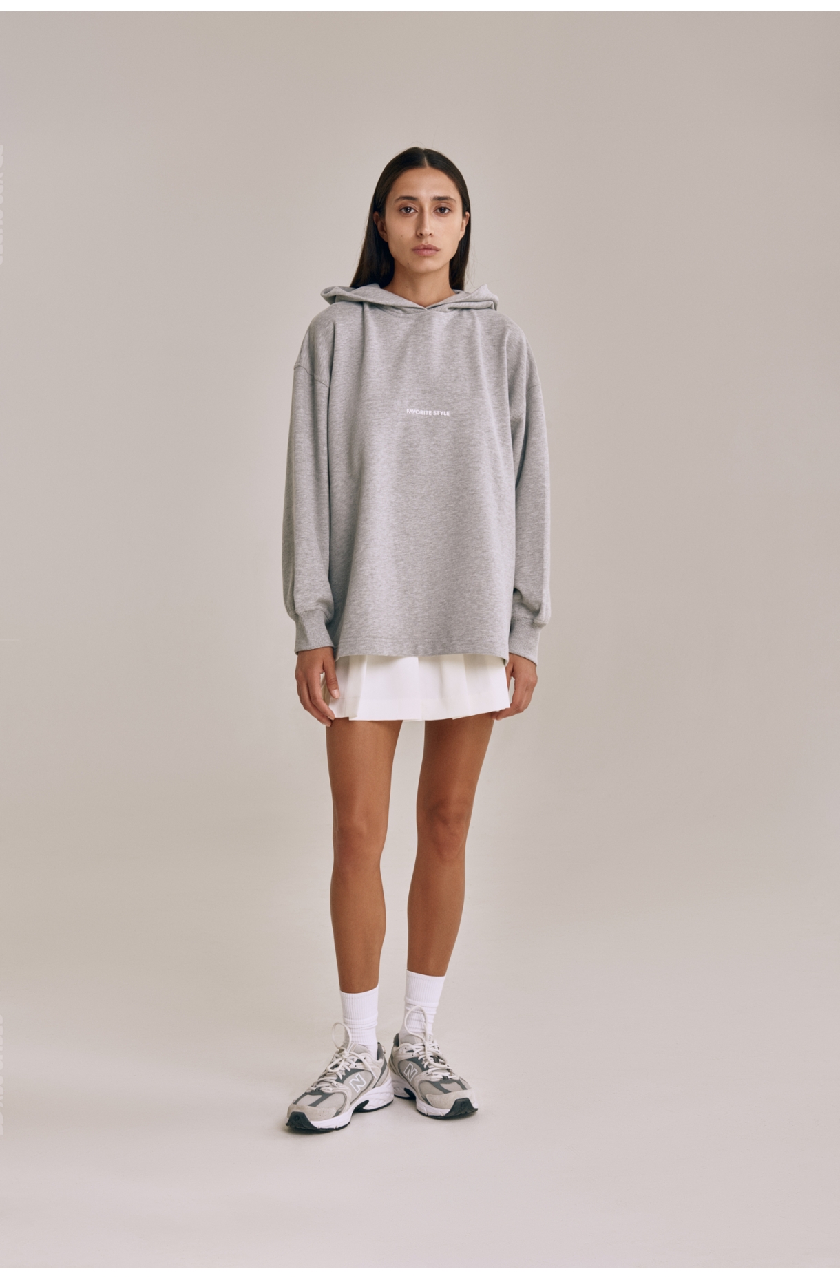 ОБ'ЄМНЕ ПОДОВЖЕНЕ ХУДІ FAVORITE STYLE 156 зображення 3
