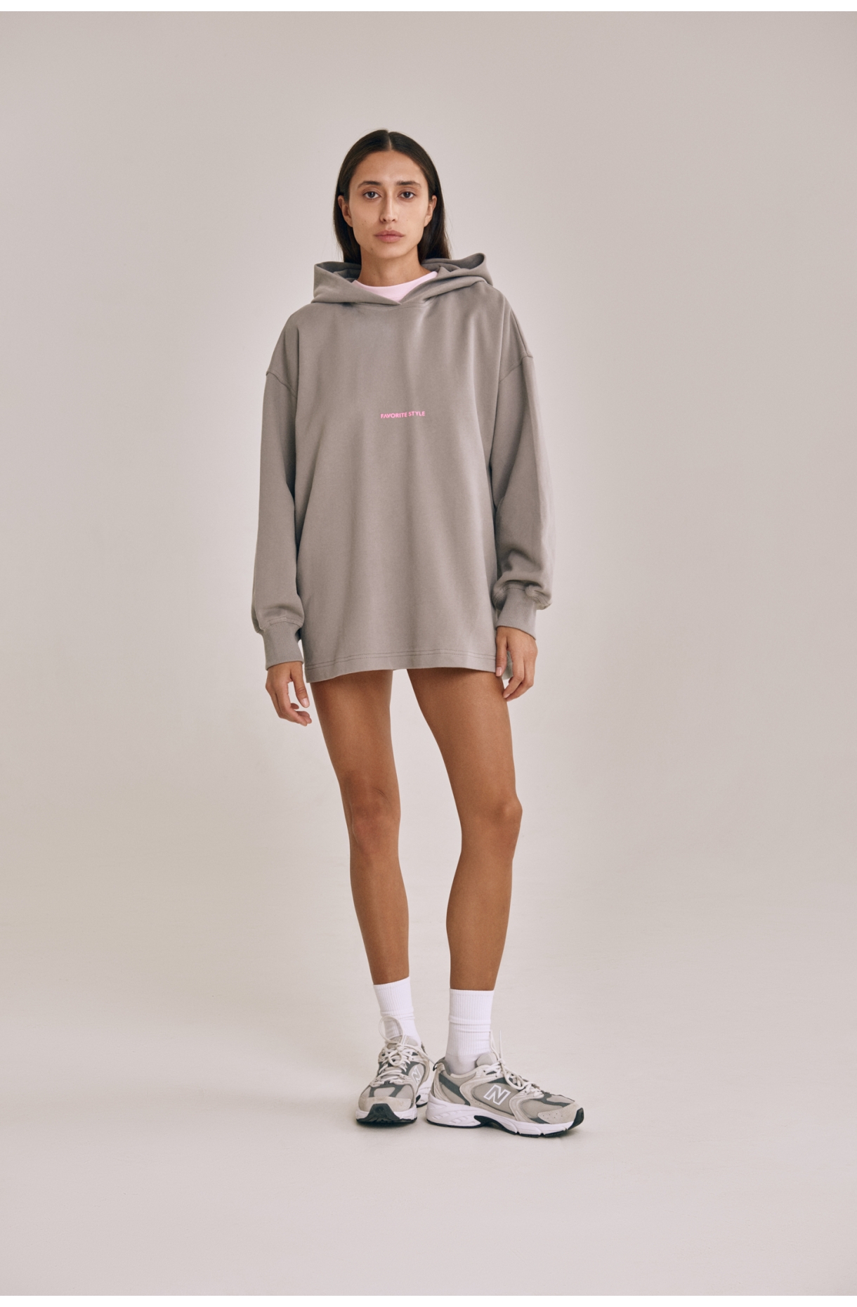 ОБ'ЄМНЕ ПОДОВЖЕНЕ ХУДІ FAVORITE STYLE 156 зображення 4