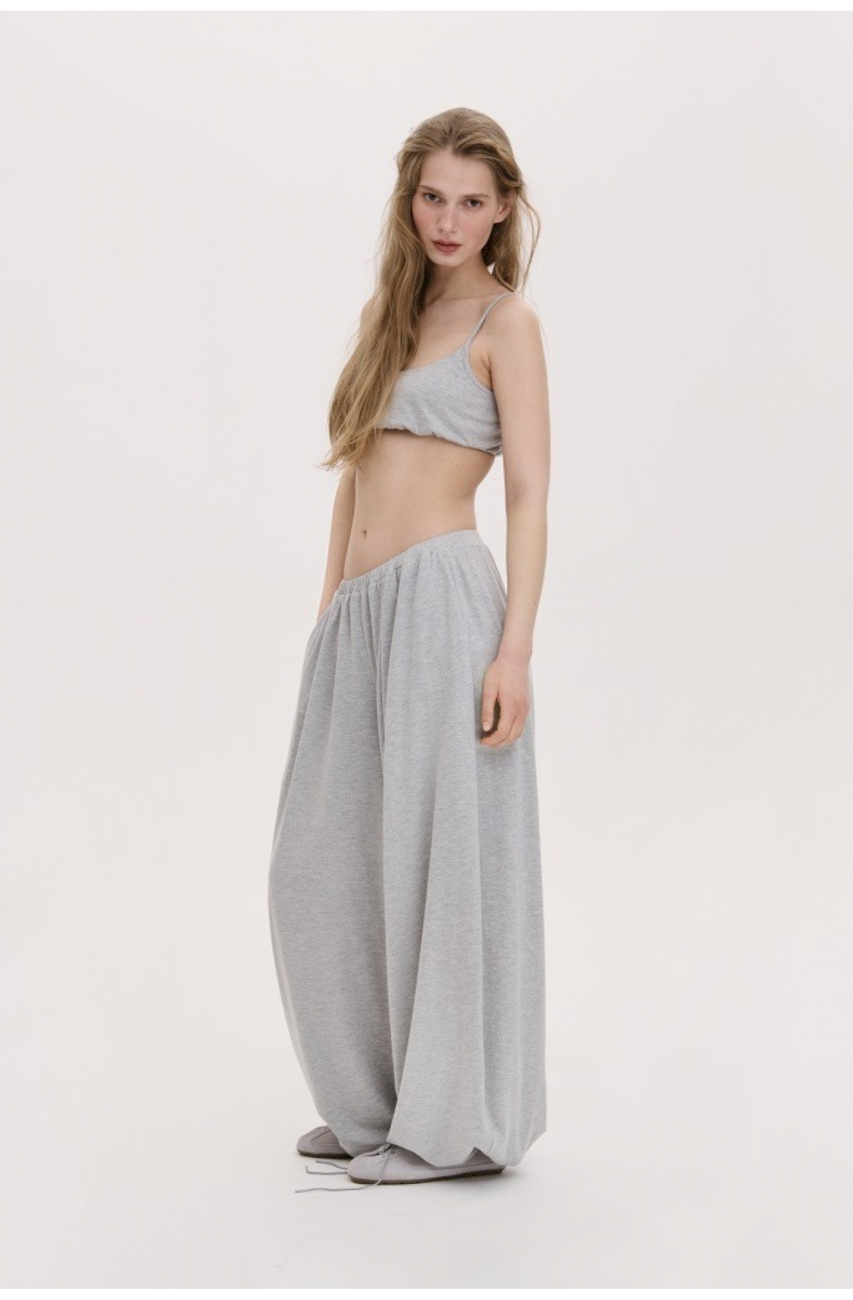 ШТАНИ OVERSIZE З БАВОВНЯНОГО ТРИКОТАЖУ 1285 зображення 117